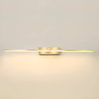 ZOWALA - Modern Gold LED Linear Vanity Light Fixture Image - 10