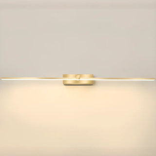 ZOWALA - Modern Gold LED Linear Vanity Light Fixture Image - 12