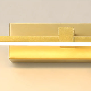 ZOWALA - Modern Gold LED Linear Vanity Light Fixture Image - 14