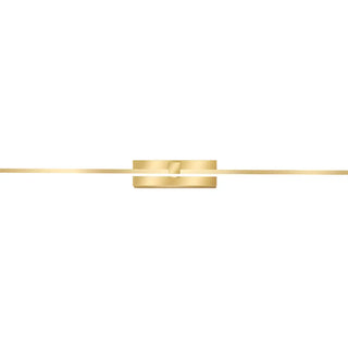 ZOWALA - Modern Gold LED Linear Vanity Light Fixture Image - 17