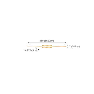 ZOWALA - Modern Gold LED Linear Vanity Light Fixture Image - 19