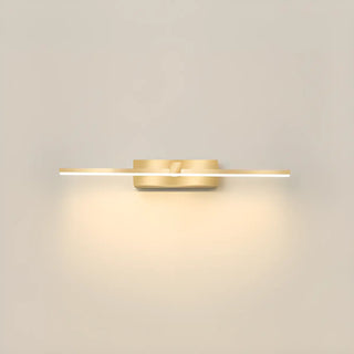 ZOWALA - Modern Gold LED Linear Vanity Light Fixture Image - 6