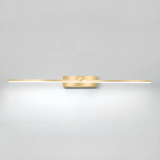 ZOWALA - Modern Gold LED Linear Vanity Light Fixture Image - 7