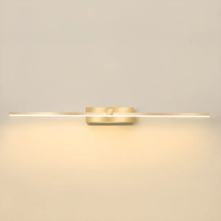 ZOWALA - Modern Gold LED Linear Vanity Light Fixture Image - 8