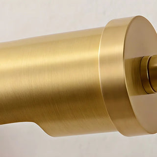 Cylinder Modern Gold Metal Wall Mounted Vanity Light Zawala Image - 11