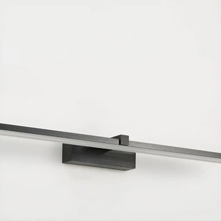 Modern Gold Metal Bar LED Wall Mount Vanity Light Zawala Image - 8