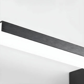 Modern Gold Metal Bar LED Wall Mount Vanity Light Zawala Image - 9