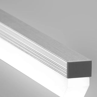 Modern Gold Rectangular Wall-Mounted Vanity Light Zawala Image - 10