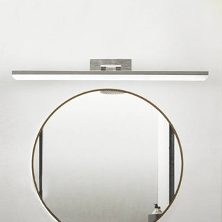 Modern Gold Rectangular Wall-Mounted Vanity Light Zawala Image - 3