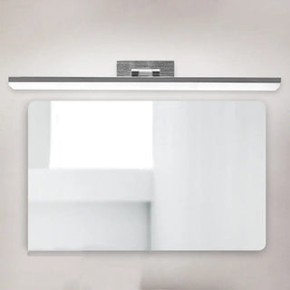 Modern Gold Rectangular Wall-Mounted Vanity Light Zawala Image - 4