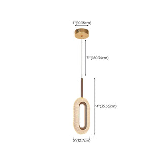 Luxury Gold Ring Acrylic Bedroom Pendant Light Set Zawala Image - 23