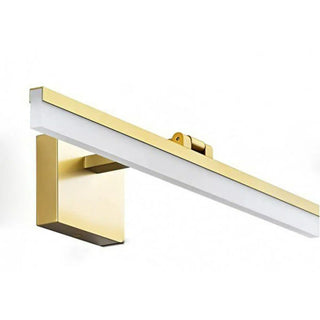 Rotatable Gold Modern Rectangular LED Vanity Light Zowala Image - 8