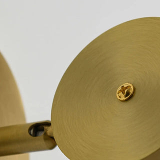 Modern Brass Adjustable Cylindrical LED Wall Sconce Zawala Image - 10