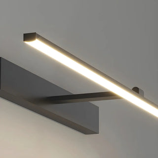 ZOWALA - Bathroom Modern Metal Straight LED Mirror Vanity Light Image - 15