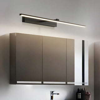 ZOWALA - Bathroom Modern Metal Straight LED Mirror Vanity Light Image - 4