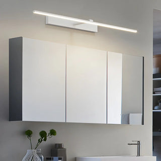 ZOWALA - Bathroom Modern Metal Straight LED Mirror Vanity Light Image - 6