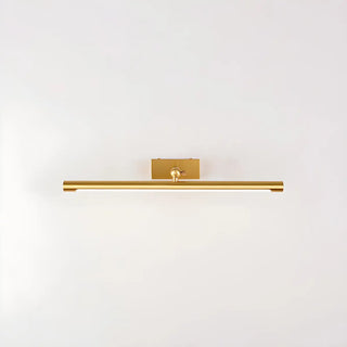 Cylinder Modern Gold Metal Mirror LED Vanity Light Zawala Image - 6