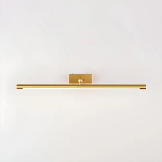 Cylinder Modern Gold Metal Mirror LED Vanity Light Zawala Image - 7