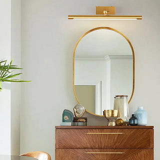 ZOWALA - Modern Gold Tube LED Bathroom Vanity Wall Light Image - 1