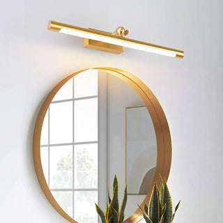 ZOWALA - Modern Gold Tube LED Bathroom Vanity Wall Light Image - 2