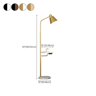 Adjustable Marble Side Table Modern Cone Floor Lamp Zawala #size