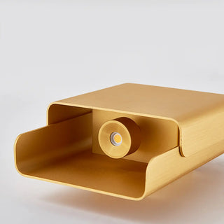 Modern Metal Rectangular Up Down Wall Sconce Image - 12