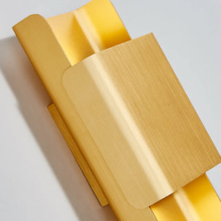 Modern Metal Rectangular Up Down Wall Sconce Image - 13