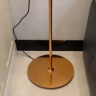 ZOWALA - Modern Chrome Clear Glass Dome LED Bulb Floor Lamp Image - 5