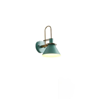 Industrial Black Cone Bedside Metal Wall Sconce Zawala Image - 11