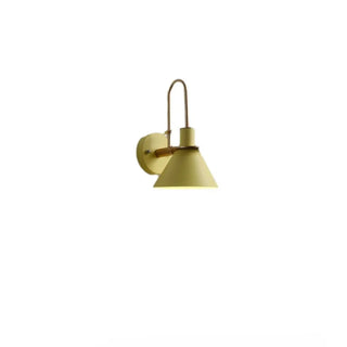Industrial Black Cone Bedside Metal Wall Sconce Zawala Image - 9