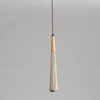 ZOWALA - Modern Bedroom Concrete Tapered Geometric Pendant Light Image - 10