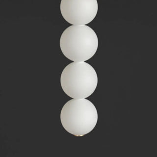 Vertical String Gold Globe Glass Design Wall Lamp Zawala Image - 11