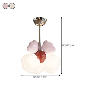 ZOWALA - Modern Heart-Shaped Globe Chandelier Image - 18