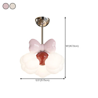 ZOWALA - Modern Heart-Shaped Globe Chandelier Image - 19
