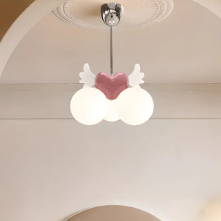 ZOWALA - Modern Heart-Shaped Globe Chandelier Image - 9