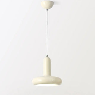 ZOWALA - Modern Orange Mushroom Round Iron Pendant Light Image - 6