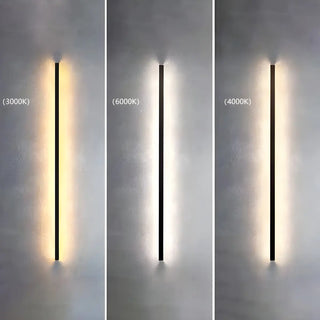 Modern Vertical Metal LED Wall Light for Home Decor Zawala Image - 10