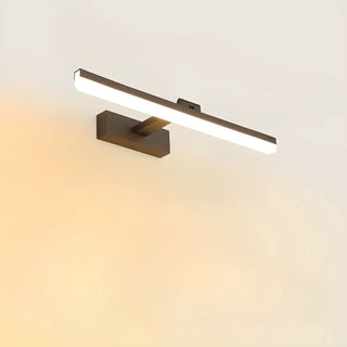 Bathroom Black Modern Linear LED Metal Vanity Light Zawala Image - 12