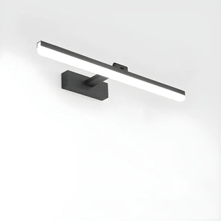 Bathroom Black Modern Linear LED Metal Vanity Light Zawala Image - 25