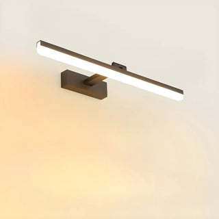 Bathroom Black Modern Linear LED Metal Vanity Light Zawala Image - 30