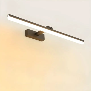 Bathroom Black Modern Linear LED Metal Vanity Light Zawala Image - 32