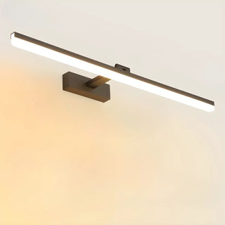 Bathroom Black Modern Linear LED Metal Vanity Light Zawala Image - 33