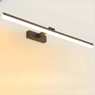 Bathroom Black Modern Linear LED Metal Vanity Light Zawala Image - 34