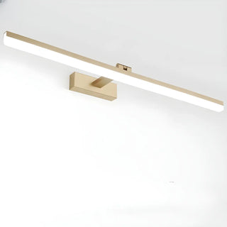 Bathroom Black Modern Linear LED Metal Vanity Light Zawala Image - 40