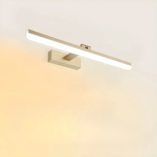 Bathroom Black Modern Linear LED Metal Vanity Light Zawala Image - 41