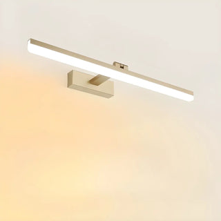 Bathroom Black Modern Linear LED Metal Vanity Light Zawala Image - 42