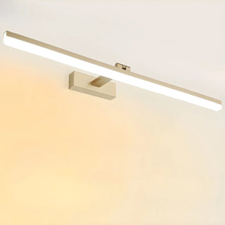 Bathroom Black Modern Linear LED Metal Vanity Light Zawala Image - 45