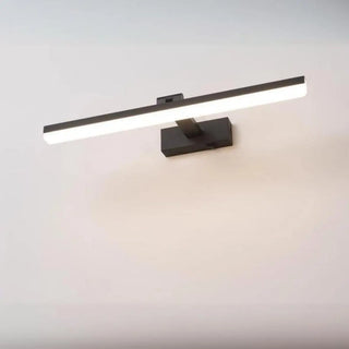 Bathroom Black Modern Linear LED Metal Vanity Light Zawala Image - 48