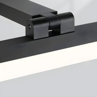 Bathroom Black Modern Linear LED Metal Vanity Light Zawala Image - 51