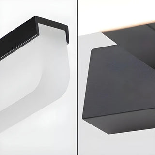 Bathroom Black Modern Linear LED Metal Vanity Light Zawala Image - 52